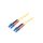 FIBRAIN-PATCH-071 Patch cord światłowodowy LC/UPC,z obu stron 1m żółty Gold