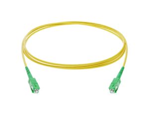Patch cord światłowodowy SC/APC,z obu stron 30m żółty Gold G-SCA-SCA-S-030.0-SX-D-28-Y