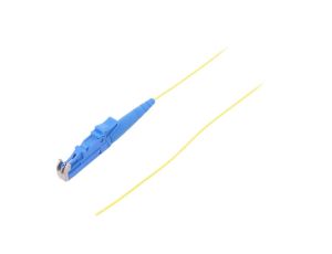 Pigtail światłowodowy E2/UPC 1m Światłowód: 900um żółty Gold G-E2-XX-S-001.0-P9-D-09-Y