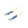 FIBRAIN-PATCH-032 Patch cord światłowodowy FC/UPC,z obu stron 5m żółty Gold
