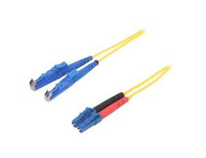 Patch cord światłowodowy E2/UPC,LC/UPC 1m Światłowód: 9/125um G-LC-E2-S-001.0-DX-D-18-Y
