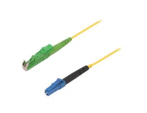Patch cord światłowodowy LC/APC,LC/UPC 1m Światłowód: 9/125um G-LC-E2A-S-001.0-SX-D-18Y