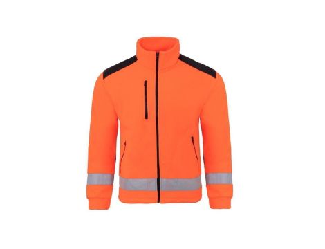 POLAR BHP bluza ODBLASKOWA 340G orange pomarańczowy FLASH Rozmiar XL