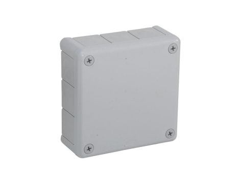 Puszka natynkowa pusta 12 wlotów VIPLAST VP-51 SZARA IP55 118x118x46mm 051-03