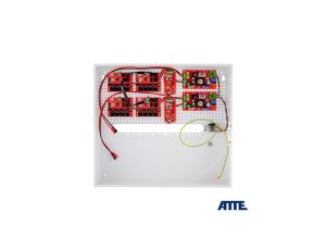 Zestaw buforowy do 17 kamer IP switch PoE 17P+1UP ATTE IPUPS-17-11-H