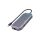 Unitek Hub USB-C HDMI RJ45 3,5mm audio 100W 10Gbps D1029A