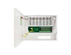 ZASILACZ IMPULSOWY STABILIZOWANY DO 8 KAMER HD Pulsar HPSDC-12V8X1A 12V/8A/81A/TOPIC