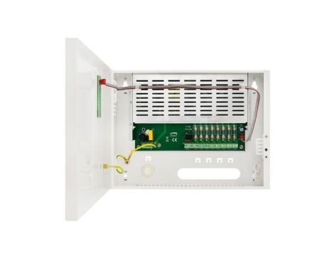 ZASILACZ IMPULSOWY STABILIZOWANY DO 8 KAMER HD Pulsar HPSDC-12V8X1A 12V/8A/81A/TOPIC