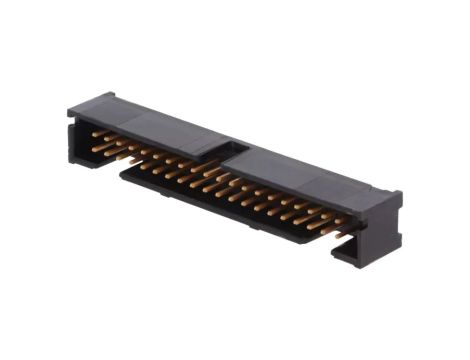 5103308-8 Gniazdo IDC męskie PIN 40 proste THT złocony 2,54mm czarny