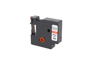 Taśma D1 40917 do drukarki DYMO 9mm 7m czerwona taśma czarny nadruk