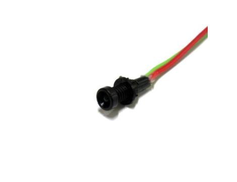 Lampka LED zielona 12-24V AC/DC (klosz 3mm)