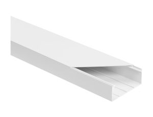 Listwa elektroinstalacyjna kpl. BIAŁY LS 90x40 2m (PACZKA 8szt.)