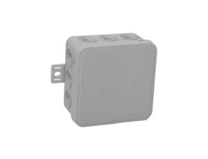 Puszka natynkowa pusta 12 wlotów VIPLAST V5 klik SZARA IP54 75x75x41mm 035-03