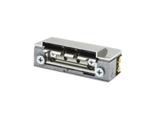 Elektrozaczep Hartte XS12UW-BC wąski z wyłącznikiem, wzmocnioną sprężyną i wyślizgiem 12V AC/DC