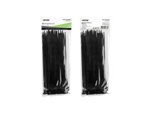 Opaski zaciskowe 4,5mm / 250mm czarne 100 szt. VOZ-45250B Vayox