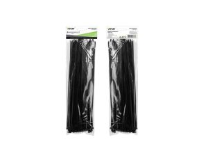 Opaski zaciskowe 4,8mm /350mm czarne 100 szt. VOZ-48350B Vayox