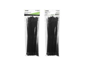 Opaski zaciskowe 4,8mm / 300mm czarne 100 szt. VOZ-48300B Vayox