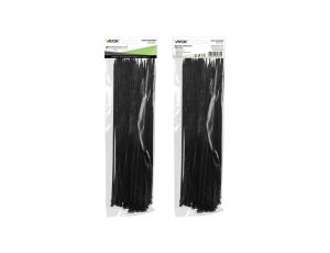 Opaski zaciskowe 4,5mm / 350mm czarne 100 szt. VOZ-45350B Vayox