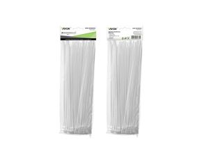 Opaski zaciskowe 4,5mm / 300mm białe 100 szt. VOZ-45300W Vayox