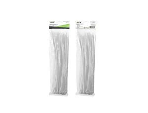 Opaski zaciskowe 3,5mm / 300mm białe 100 szt. VOZ-35300W Vayox