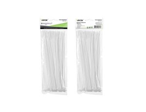 Opaski zaciskowe 2,5 mm / 200 mm białe 100 szt. VOZ-25200W Vayox