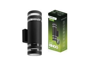 Lampa Ogrodowa Kinkiet Elewacyjny 2x E27 12W LED Góra Dół RINGO LUMILED
