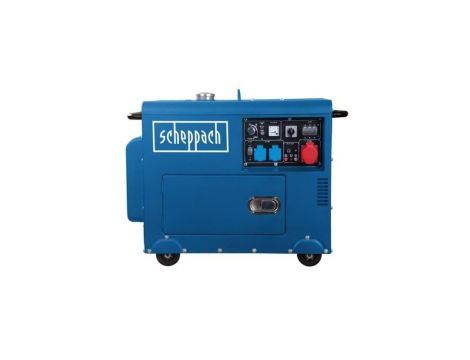 Agregat Generator prądotwórczy Scheppach SG5200D DIESEL 5000W, AVR, 2x 230V, 400V, 12V, SCH5906222903
