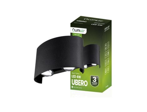 Kinkiet Ogrodowy Elewacyjny 4W LED IP54 Góra Dół UBERO LUMILED