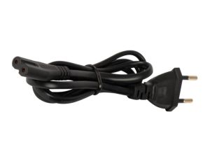 Kabel zasilający 1.5-1.8m 2x0.5mm - II klasa. SN-14