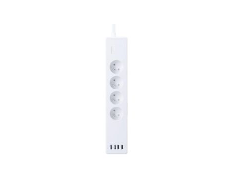 Listwa zasilająca smart Wifi 4 gniazda AC, 4 porty USB R4027