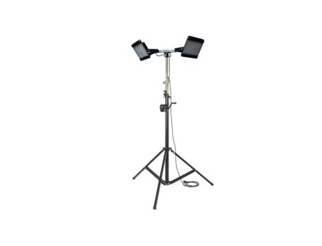 Maszt oświetleniowy z podnośnikiem LED SMD LM2x200RF 2x200W 6500K 27000lm IP54 16093