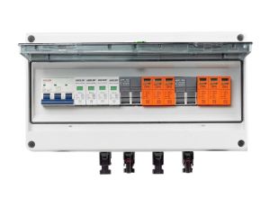 Rozdzielnica PV 1000V DC/AC 2-stringi, 1-rzędowa APV-RPV-2-18