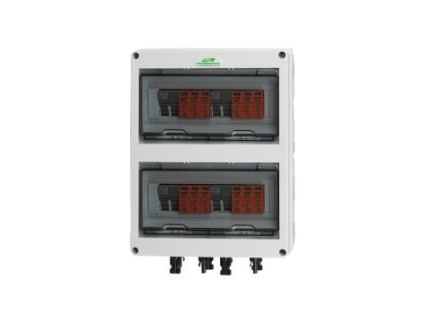 Rozdzielnica PV 1000V DC 2-stringi, 2-rzędowa APV-RPV-4-24DC