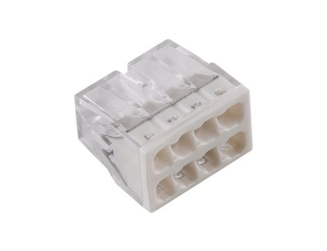 Szybkozłączka 8x 2,5mm2 biała E.4184T /50szt./