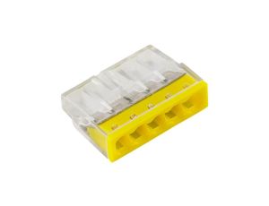 Szybkozłączka 5x 2,5mm2 żółta E.4183T /100szt./