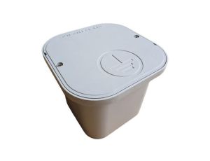 Skrzynka na złącze odgromowe, gruntowa IK10, EN124, 200x200x165mm