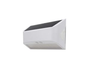 Biała Lampa Solarna Elewacyjna 6W 4000K SOE-10