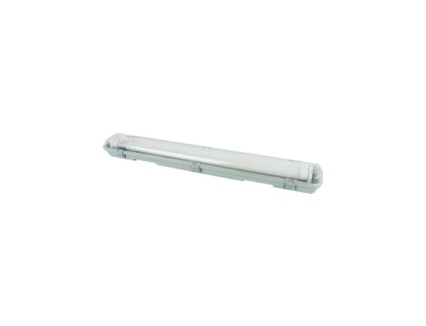 ZESTAW oprawa hermetyczna + 2x tuba LED 60cm 6500K 9W 900lm