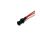 Lampka LED czerwona 230V AC/DC (klosz 3mm)
