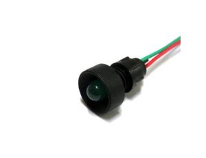 Lampka LED zielona 12-24V AC/DC (klosz 10mm)