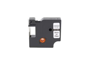 Taśma D1 45010 do drukarki DYMO 12mm 7m przeźroczysta taśma czarny nadruk
