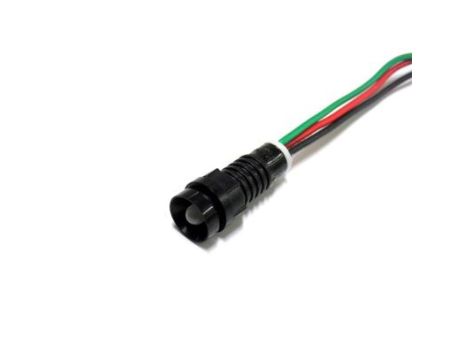 Lampka LED zielono-czerwona 12-24V AC/DC (klosz 5mm)