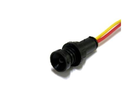 Lampka LED czerwona 12-24V AC/DC (klosz 5mm)