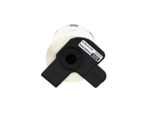 Taśma DK11209 do drukarki Brother QL 62mm x 29mm biała taśma czarny nadruk