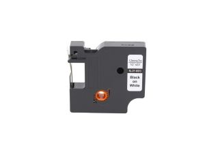 Taśma D1 45013 do drukarki DYMO 12mm 7m biała taśma czarny nadruk