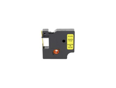 Taśma D1 45018 do drukarki DYMO 12mm 7m żółta taśma czarny nadruk