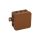 Puszka natynkowa pusta 12 wlotów VIPLAST V5 klik BRĄZOWA IP54 75x75x41mm 035-02
