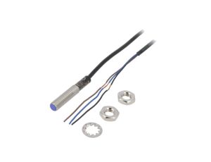 Czujnik indukcyjny o zasięgu 0...2mm, PNP / NO, 10...30VDC, M8, IP67, 100mA PRD08-2DP