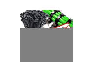 OPASKA KABLOWA zaciskowa CZARNA UV 2.5x100 100 szt