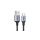 Kabel Ugreen US288 60128 USB-A / USB-C QC 3.0 3A 2m - szary